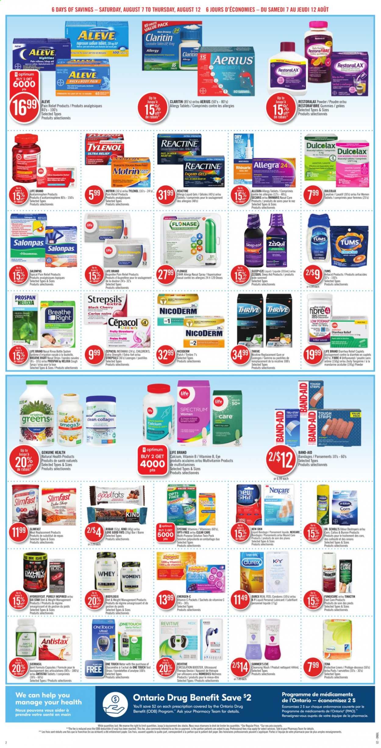 Shoppers Drug Mart flyer - August 07, 2021 - August 12, 2021. Page 2
