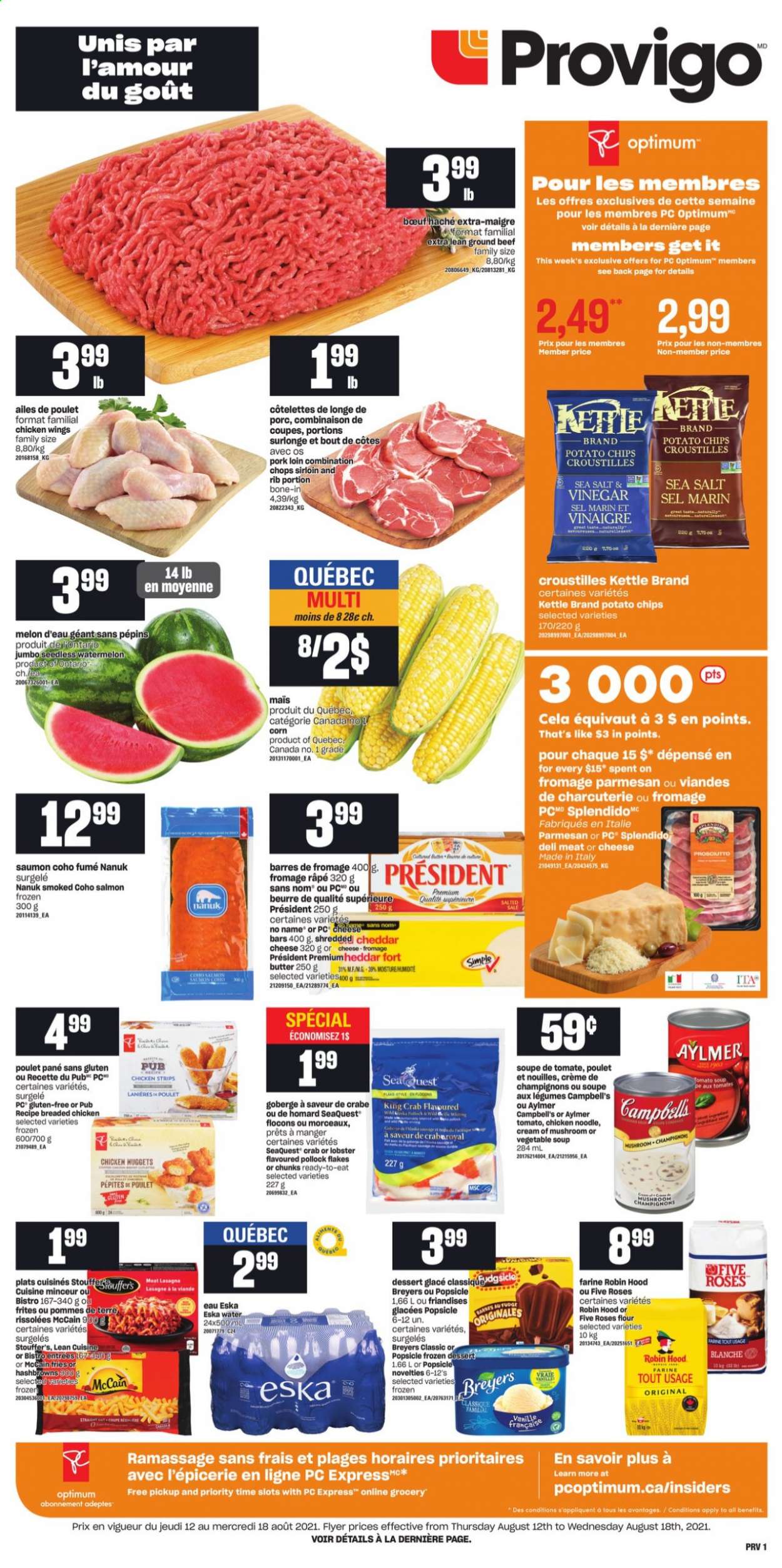 Provigo flyer - August 12, 2021 - August 18, 2021. Page 1