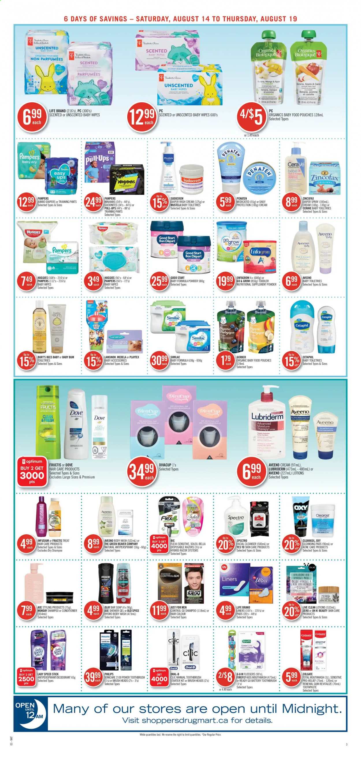 Shoppers Drug Mart flyer - August 14, 2021 - August 19, 2021. Page 3