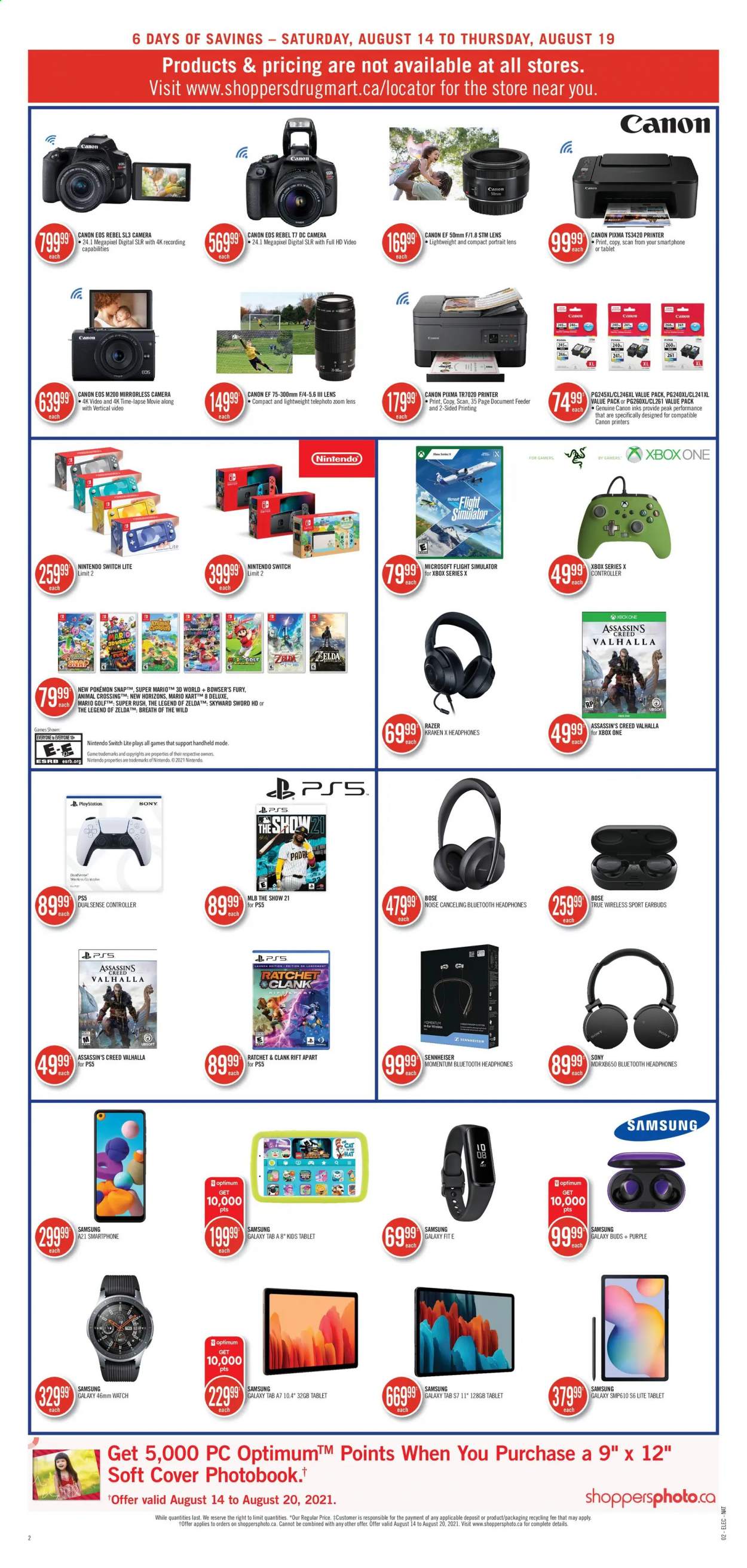 Shoppers Drug Mart flyer - August 14, 2021 - August 19, 2021. Page 8