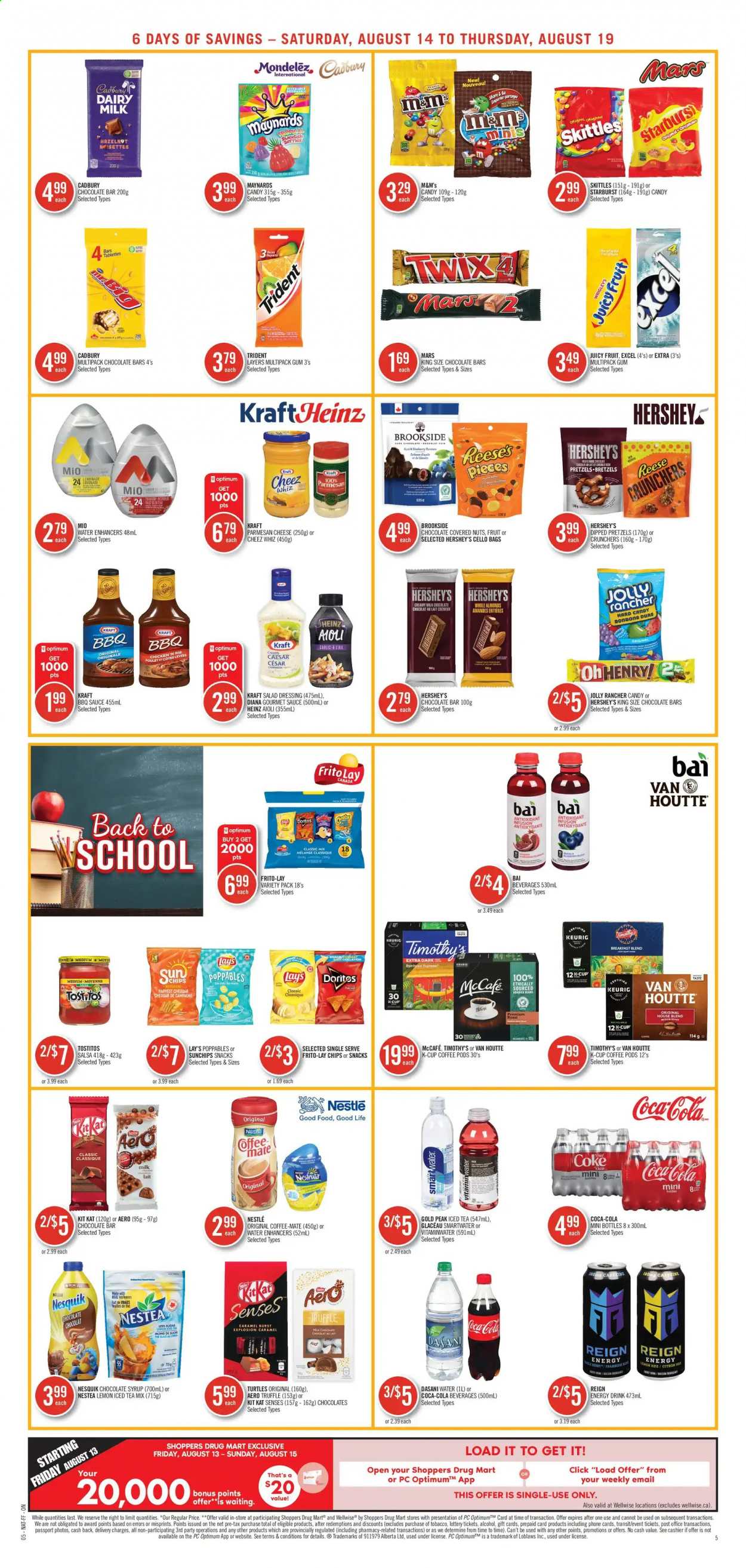 Shoppers Drug Mart flyer - August 14, 2021 - August 19, 2021. Page 9