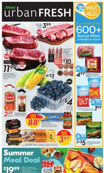 Sobeys Urban Fresh Flyer - August 12, 2021 - August 18, 2021.