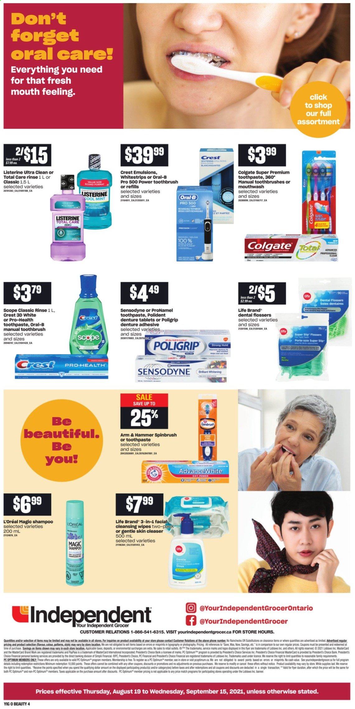 Independent flyer - August 19, 2021 - September 15, 2021. Page 4