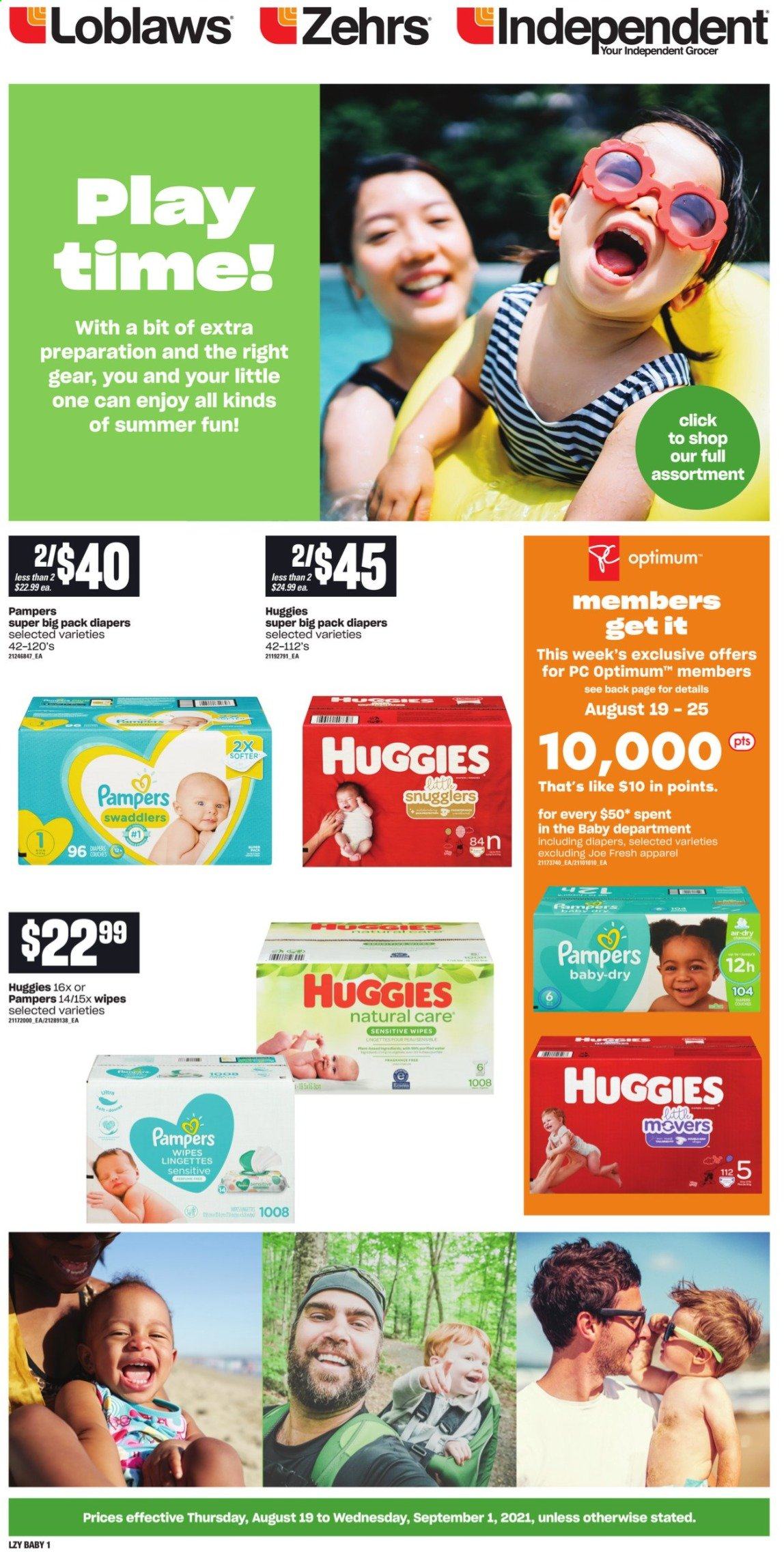 Independent flyer - August 19, 2021 - September 01, 2021. Page 1