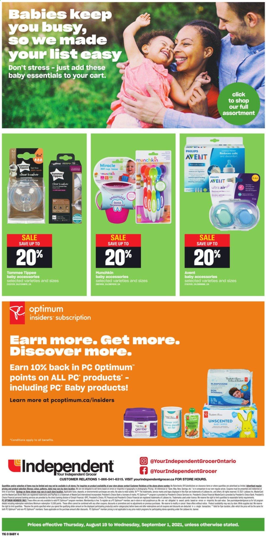 Independent flyer - August 19, 2021 - September 01, 2021. Page 4