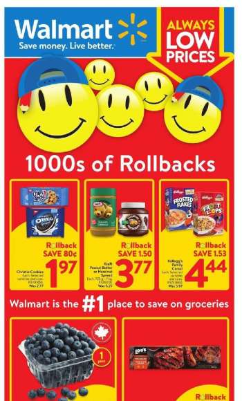 Walmart Flyer - August 19, 2021 - August 25, 2021.