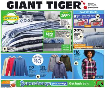 Circulaire Giant Tiger - 18 Août 2021 - 24 Août 2021.