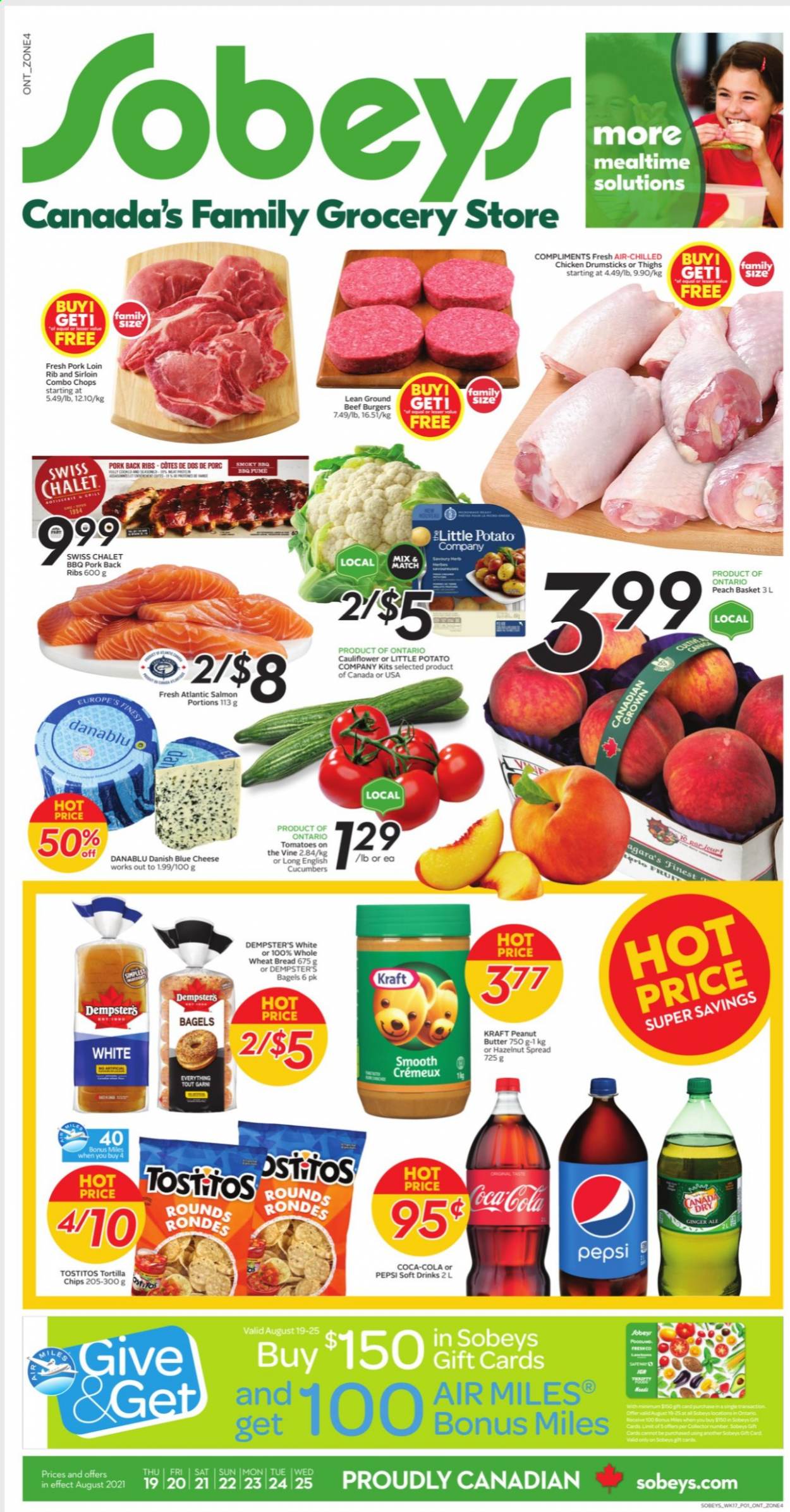 Sobeys flyer - August 19, 2021 - August 25, 2021. Page 1
