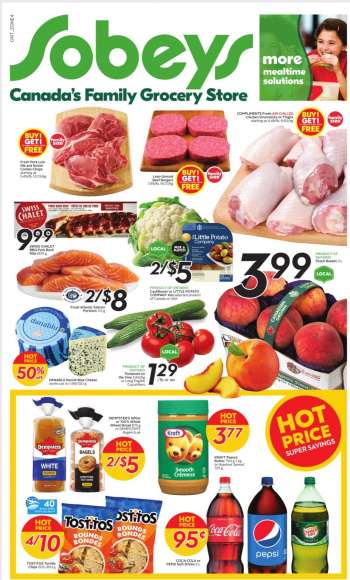 Sobeys Flyer - August 19, 2021 - August 25, 2021.
