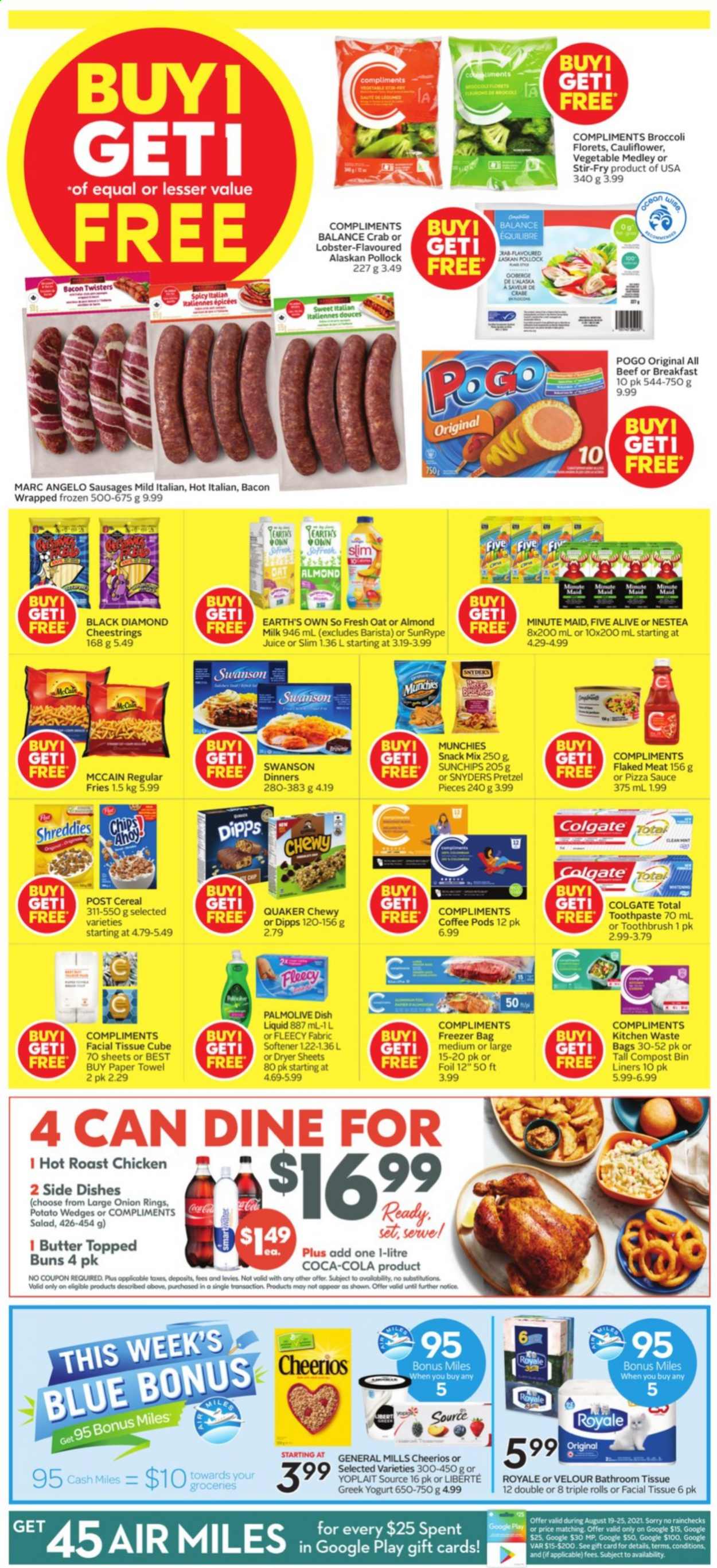 Sobeys flyer - August 19, 2021 - August 25, 2021. Page 2
