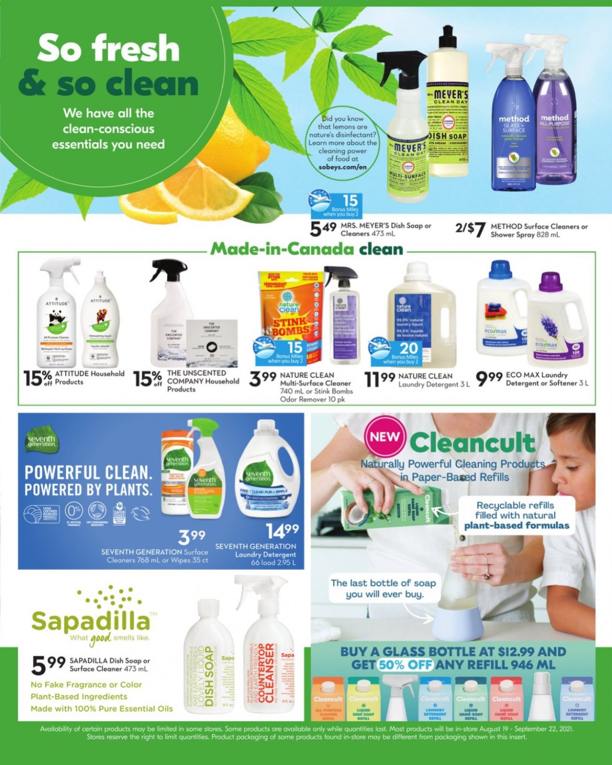 Sobeys flyer - August 19, 2021 - September 22, 2021. Page 6