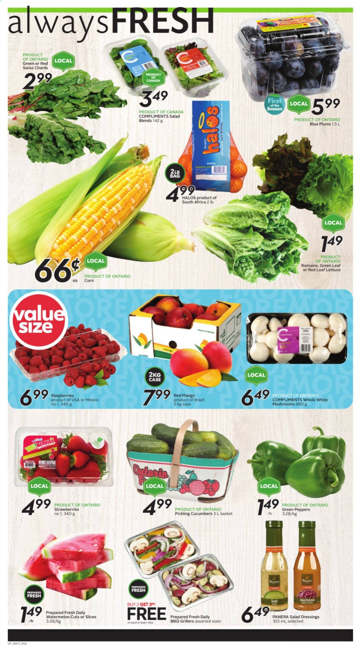 Sobeys Urban Fresh flyer - August 19, 2021 - August 25, 2021. Page 2