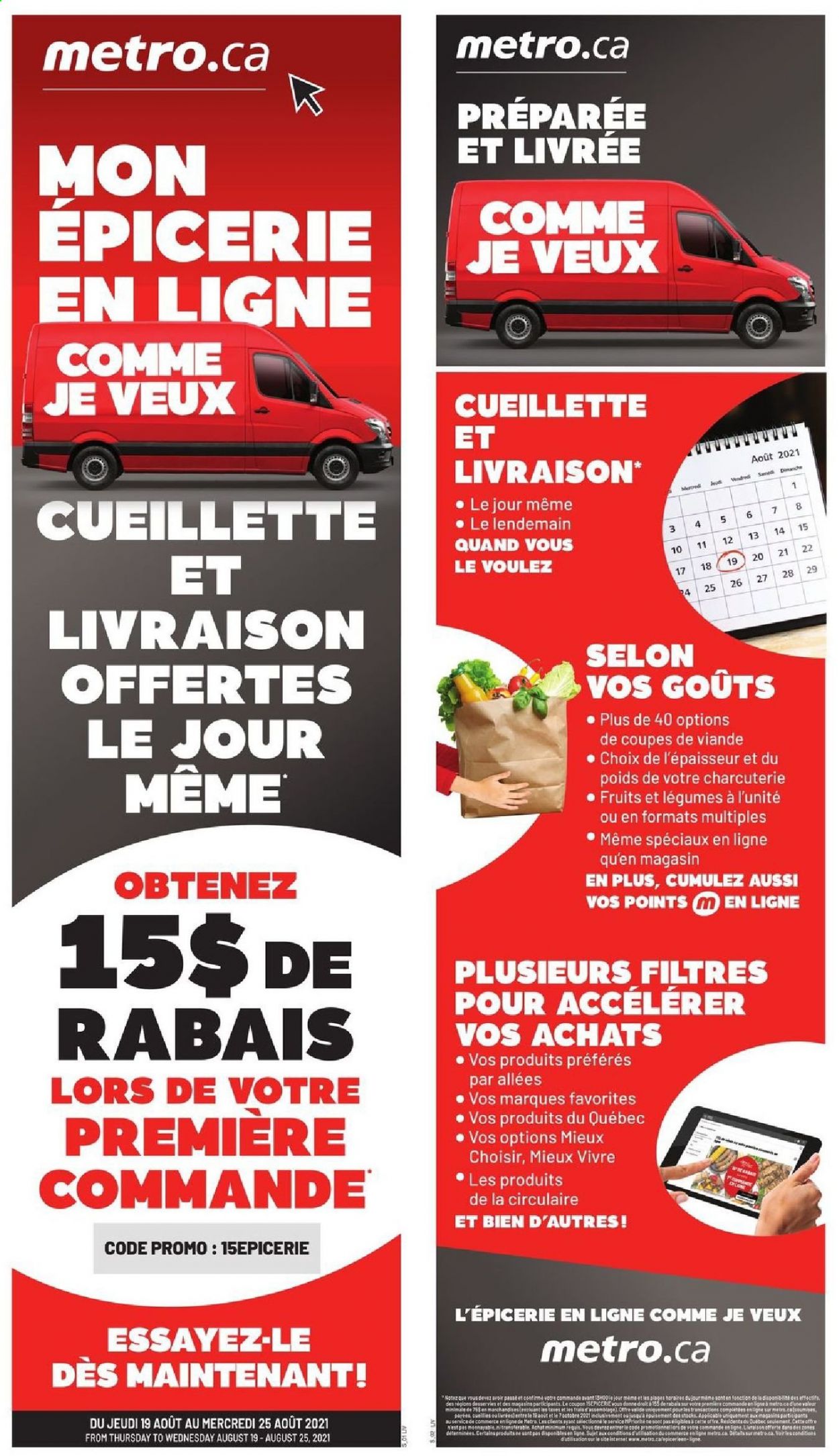 Metro flyer - August 19, 2021 - August 25, 2021. Page 12