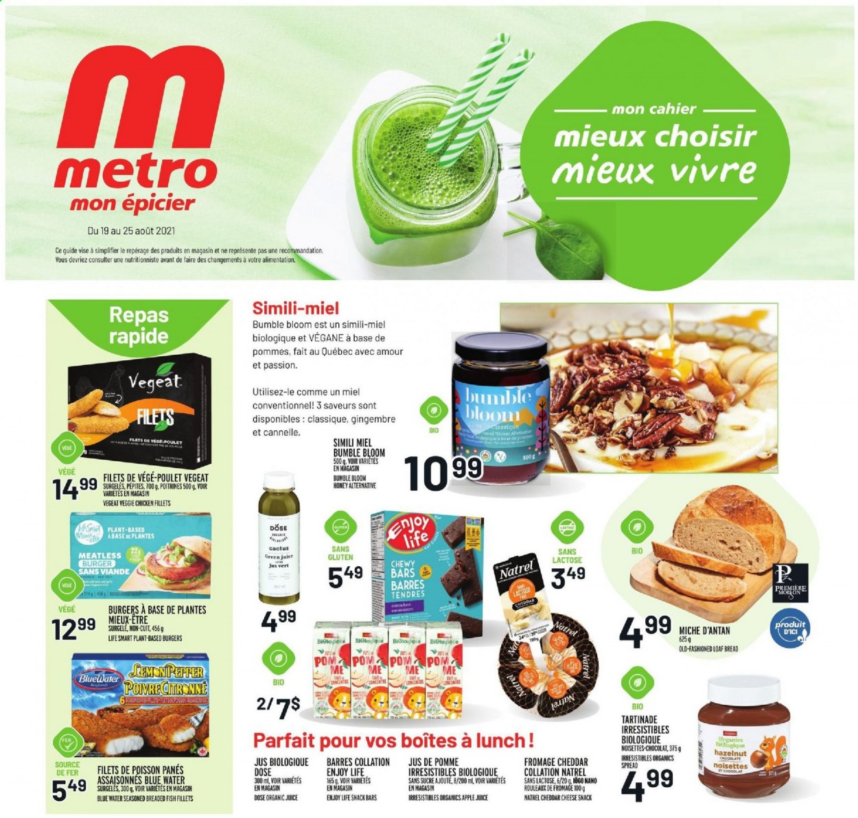 Metro flyer - August 19, 2021 - August 25, 2021. Page 1