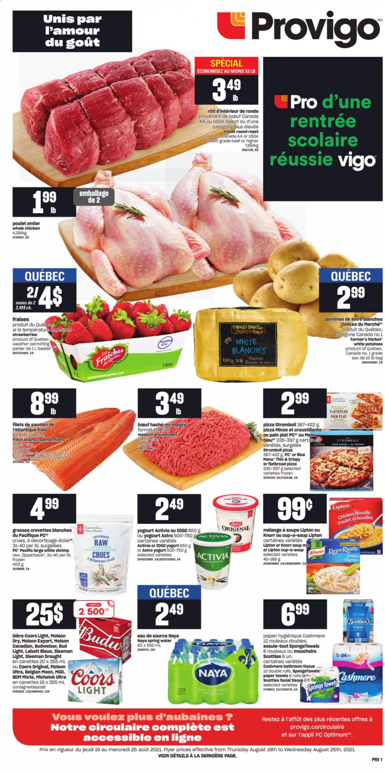 Provigo flyer - August 19, 2021 - August 25, 2021. Page 1