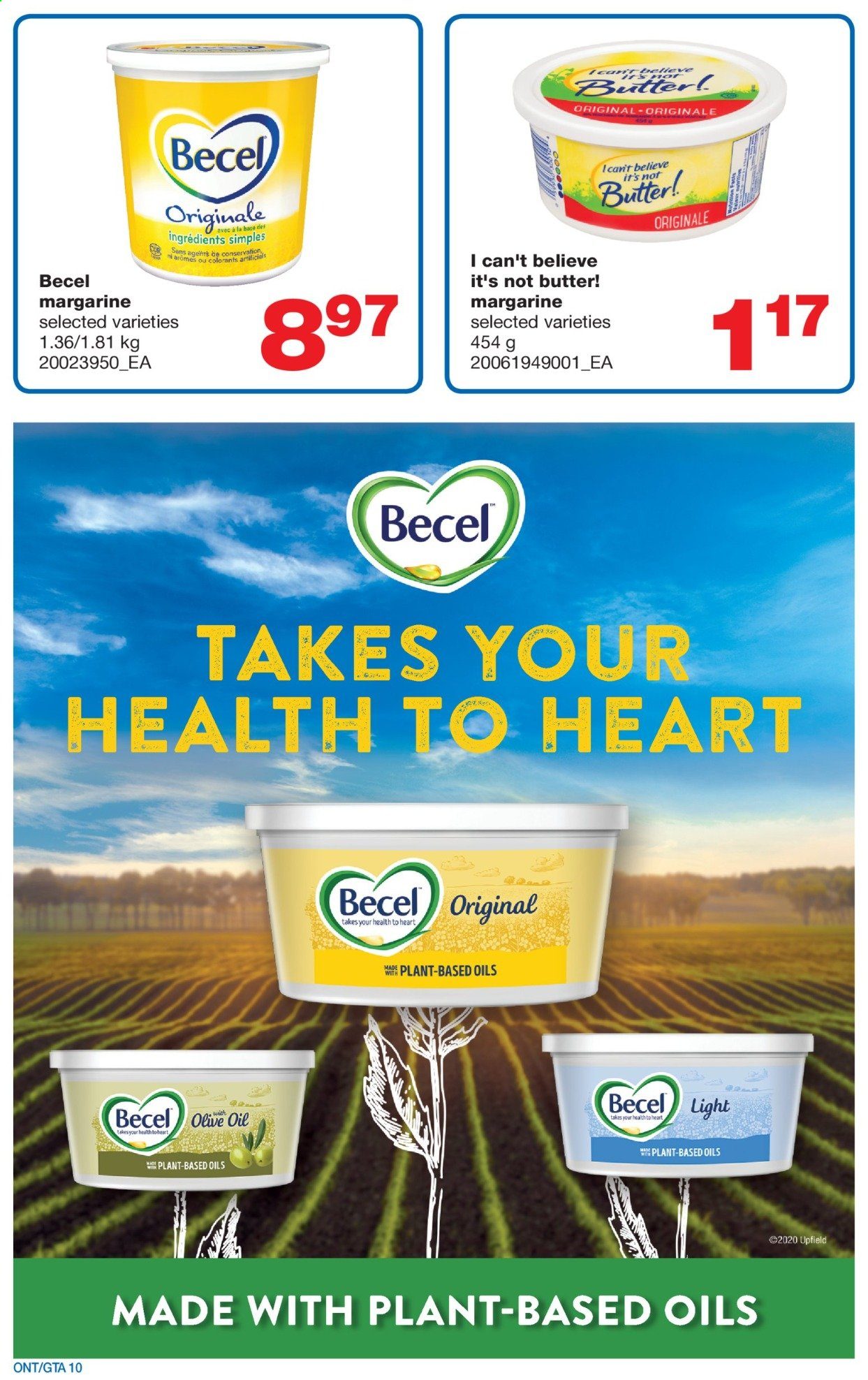thumbnail - Wholesale Club Flyer - August 19, 2021 - September 08, 2021 - Sales products - butter, margarine, I Can't Believe It's Not Butter, olive oil, oil. Page 10.