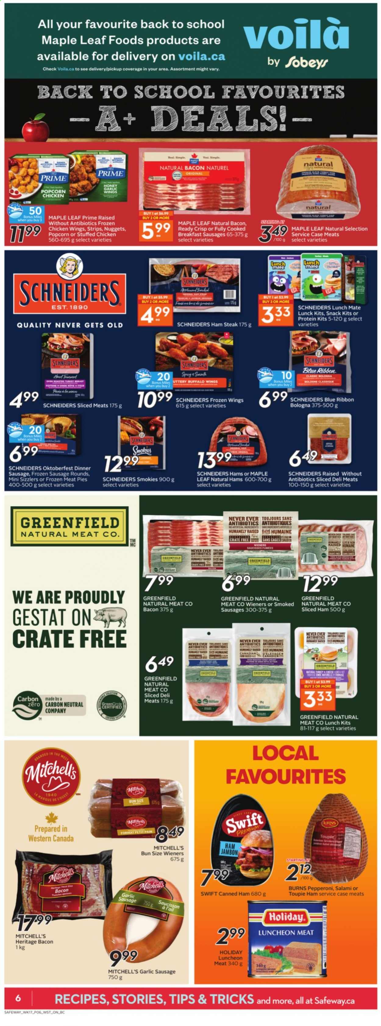 Circulaire Safeway - 19 Août 2021 - 25 Août 2021. Page 6