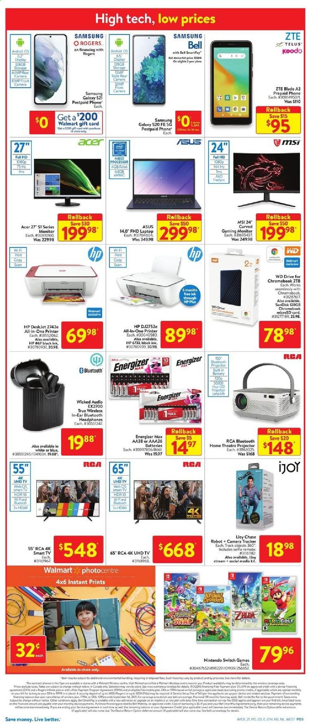 Walmart flyer - August 26, 2021 - September 01, 2021. Page 3