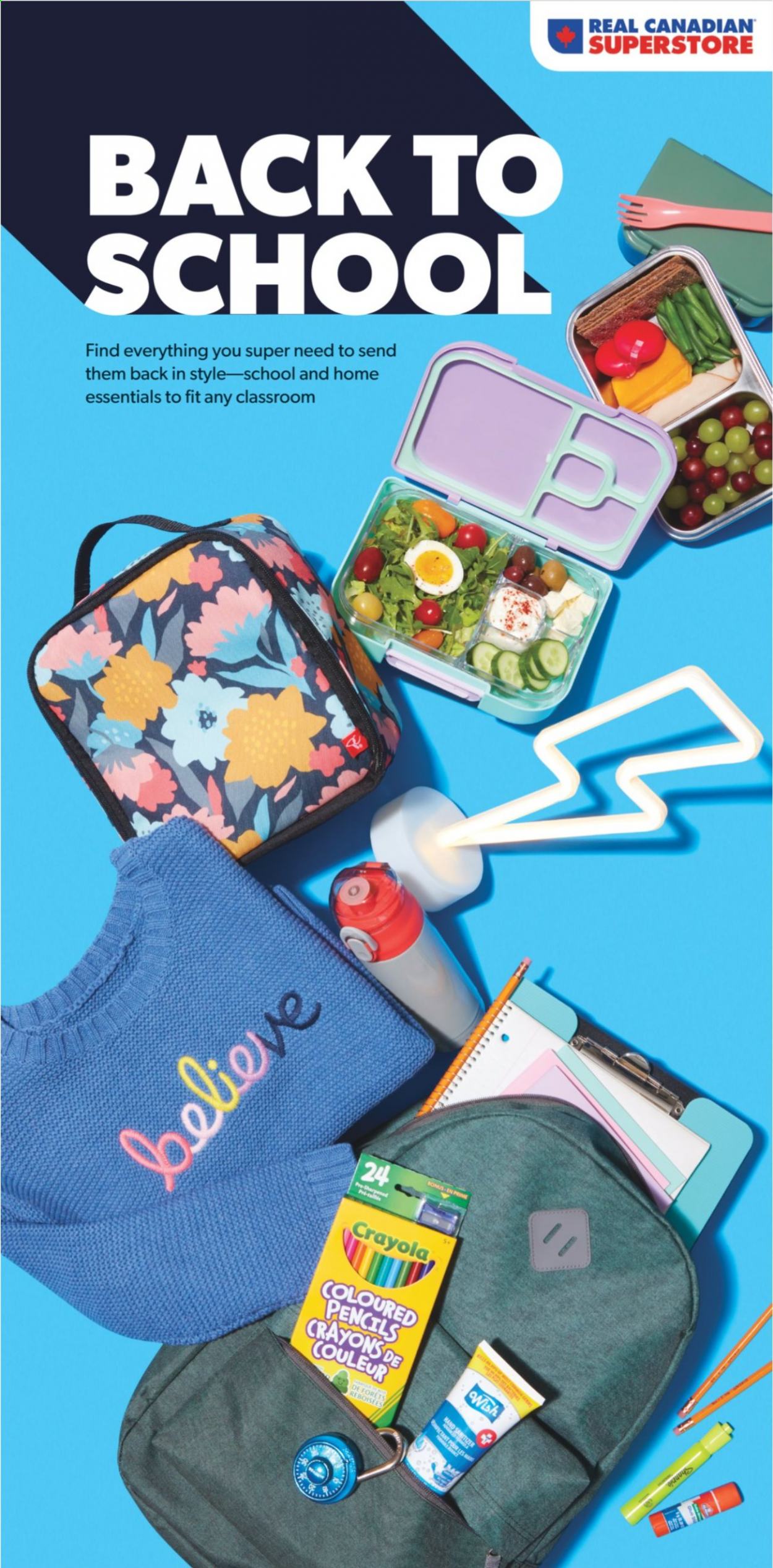 Real Canadian Superstore flyer - August 12, 2021 - September 08, 2021. Page 1