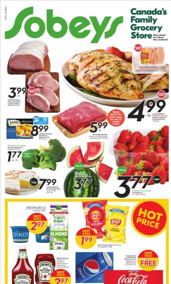 Sobeys Flyer - August 26, 2021 - September 01, 2021.