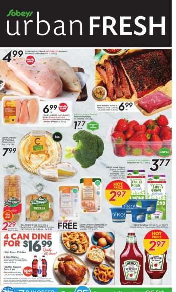 Sobeys Urban Fresh Flyer - August 26, 2021 - September 01, 2021.
