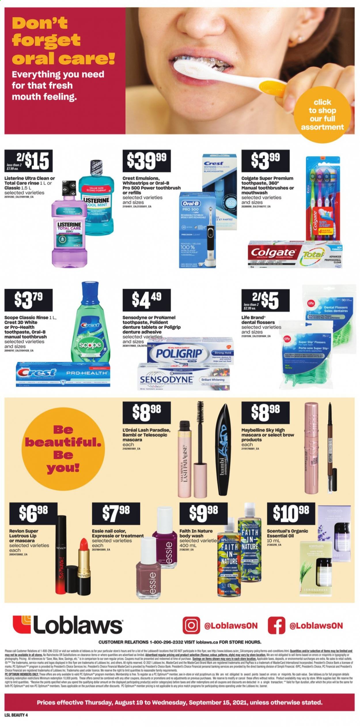 Loblaws flyer - August 19, 2021 - September 15, 2021. Page 4