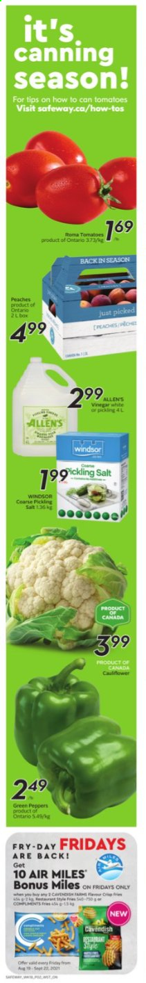 Safeway flyer - August 26, 2021 - September 01, 2021. Page 21