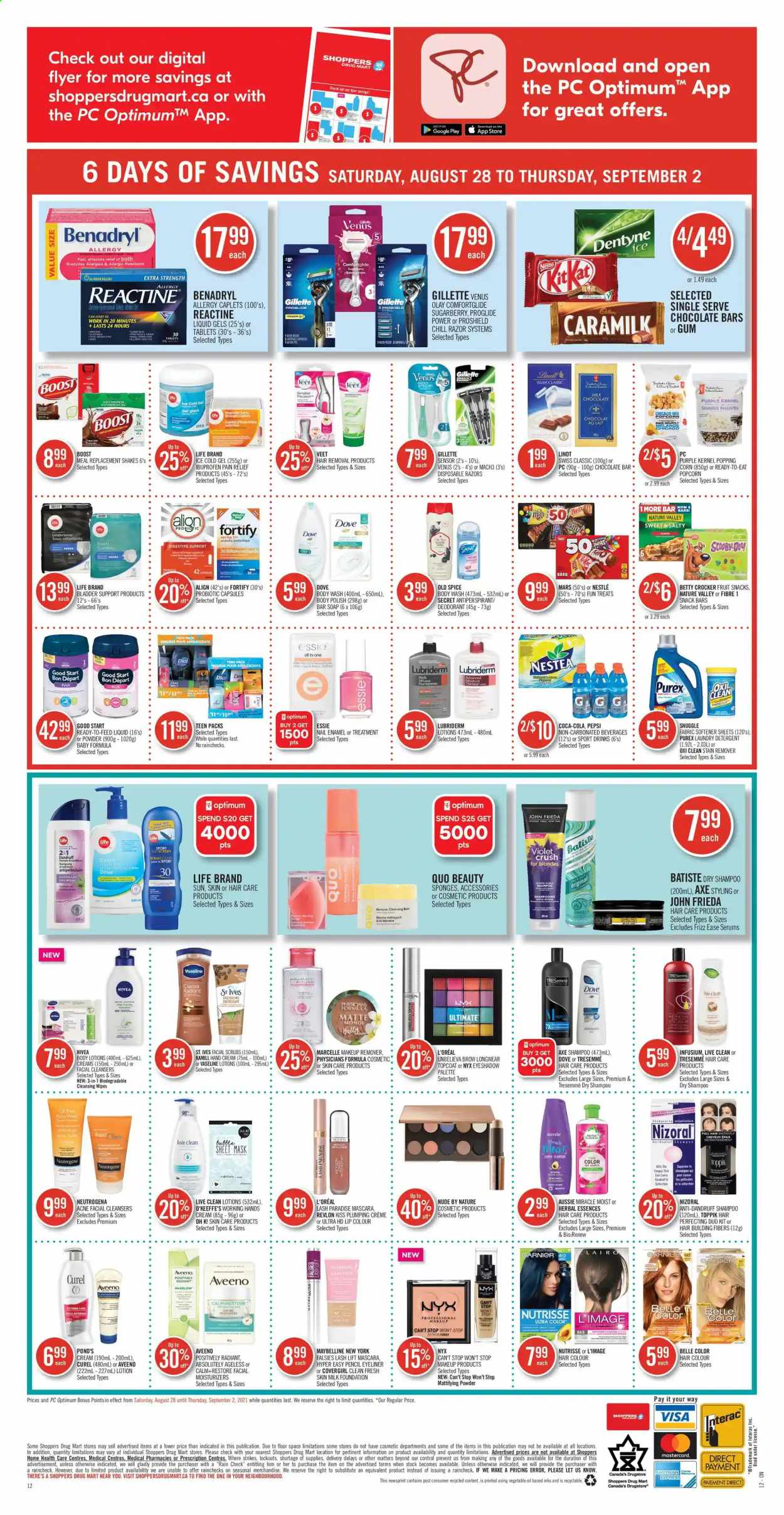 Shoppers Drug Mart flyer - August 28, 2021 - September 02, 2021. Page 16