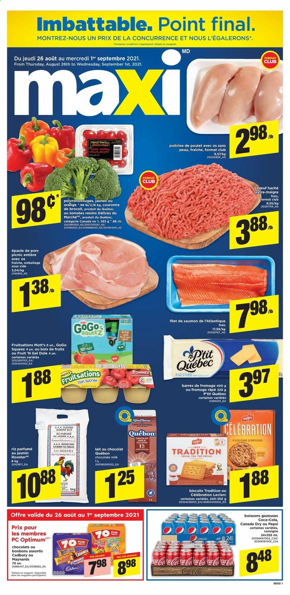 Maxi & Cie flyer - August 26, 2021 - September 01, 2021. Page 1