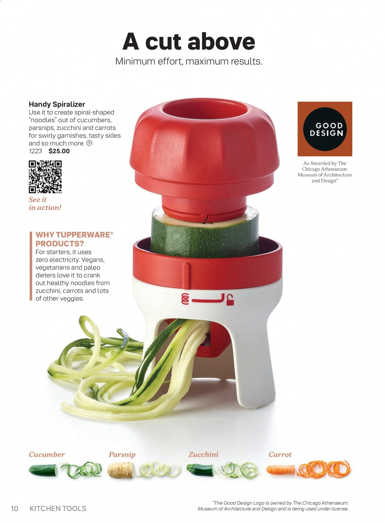 thumbnail - Tupperware Flyer - Sales products - kitchen tools. Page 10.
