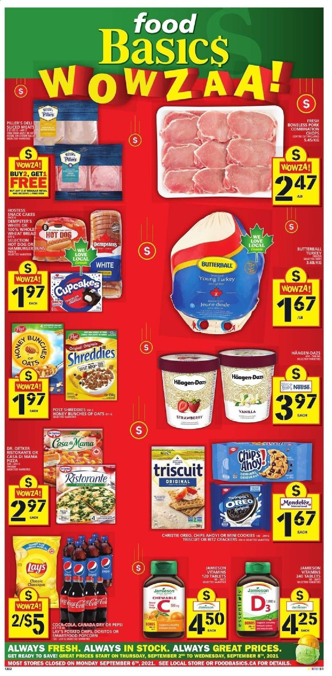 Food Basics flyer - September 02, 2021 - September 08, 2021. Page 1