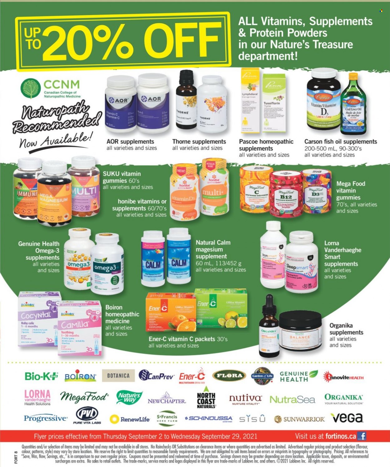 Fortinos flyer - September 02, 2021 - September 08, 2021. Page 17