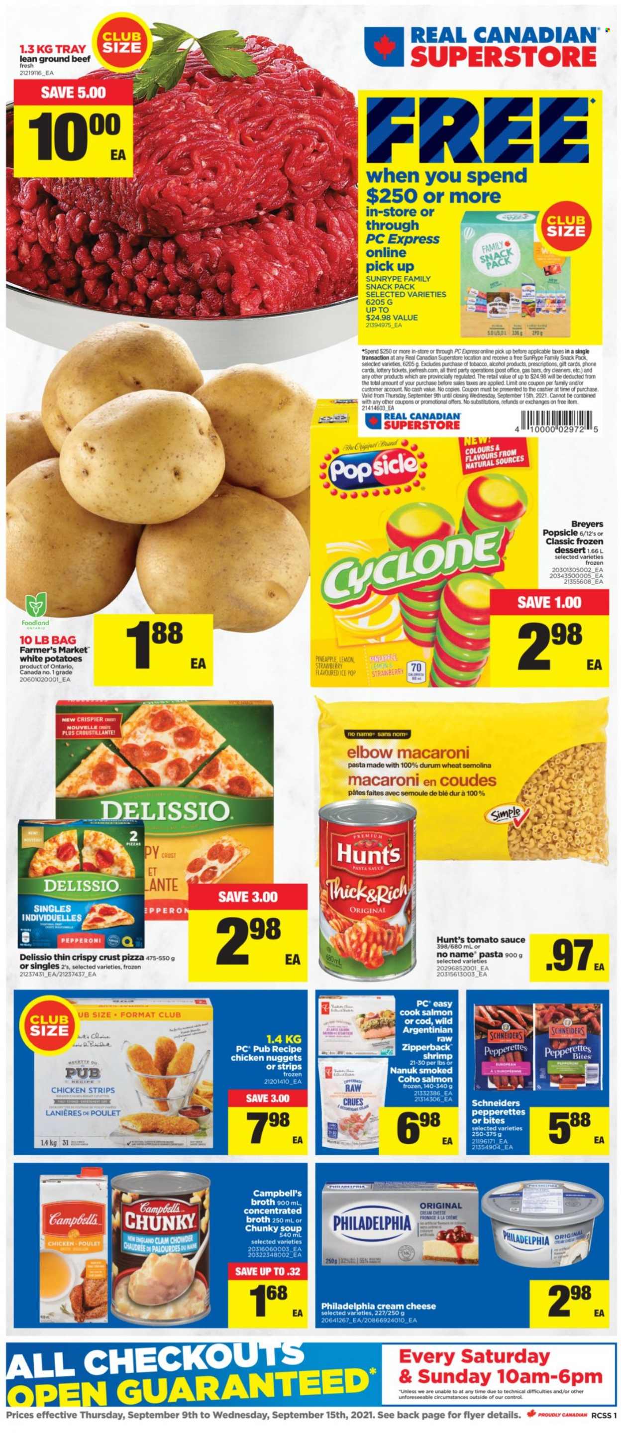 Real Canadian Superstore flyer - September 09, 2021 - September 15, 2021. Page 1