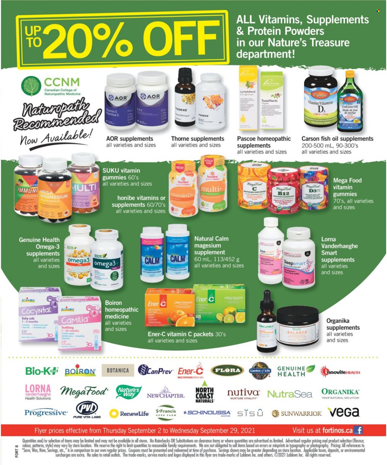 Fortinos flyer - September 09, 2021 - September 15, 2021. Page 21