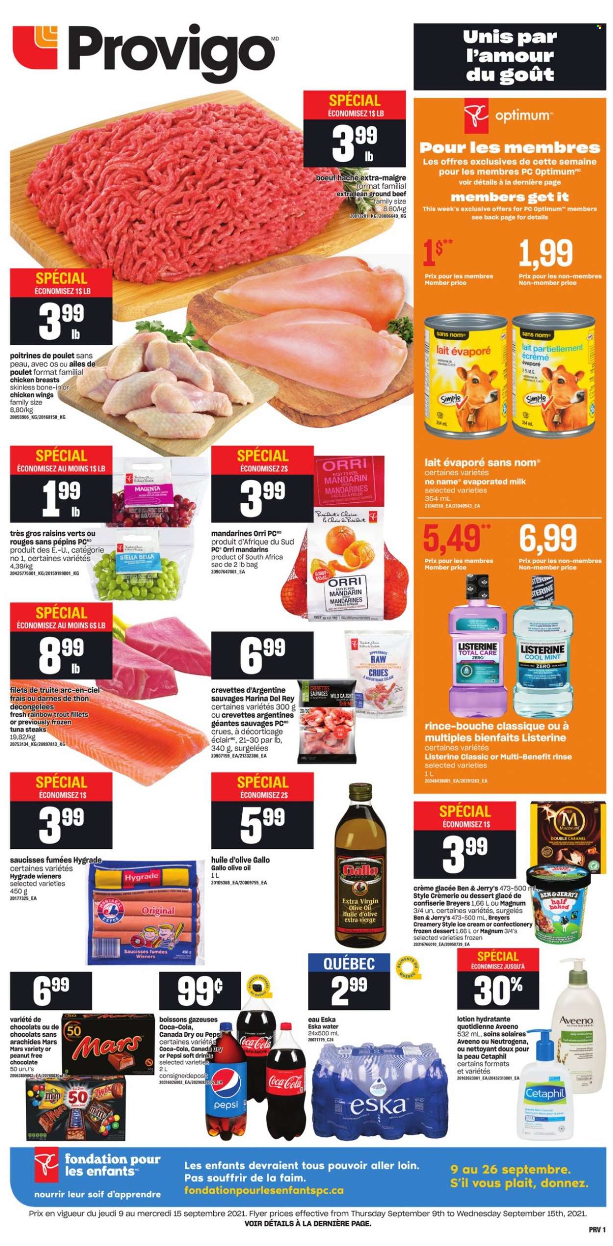 Provigo flyer - September 09, 2021 - September 15, 2021. Page 1