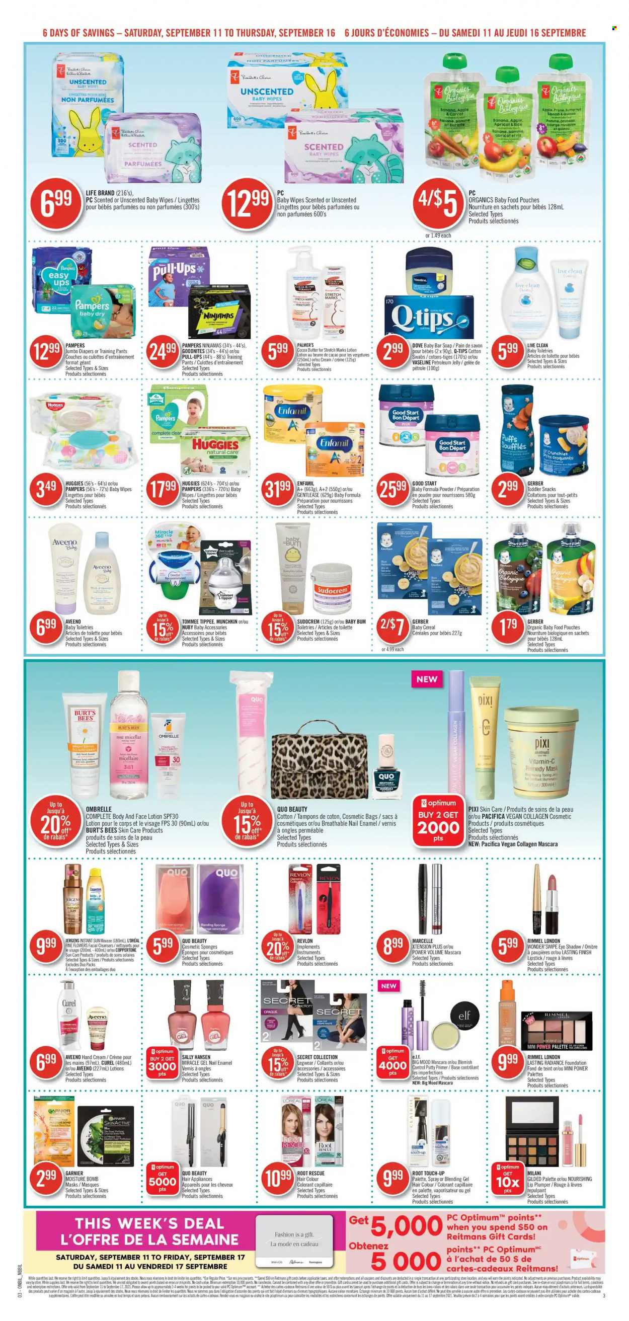 Shoppers Drug Mart flyer - September 11, 2021 - September 16, 2021. Page 3