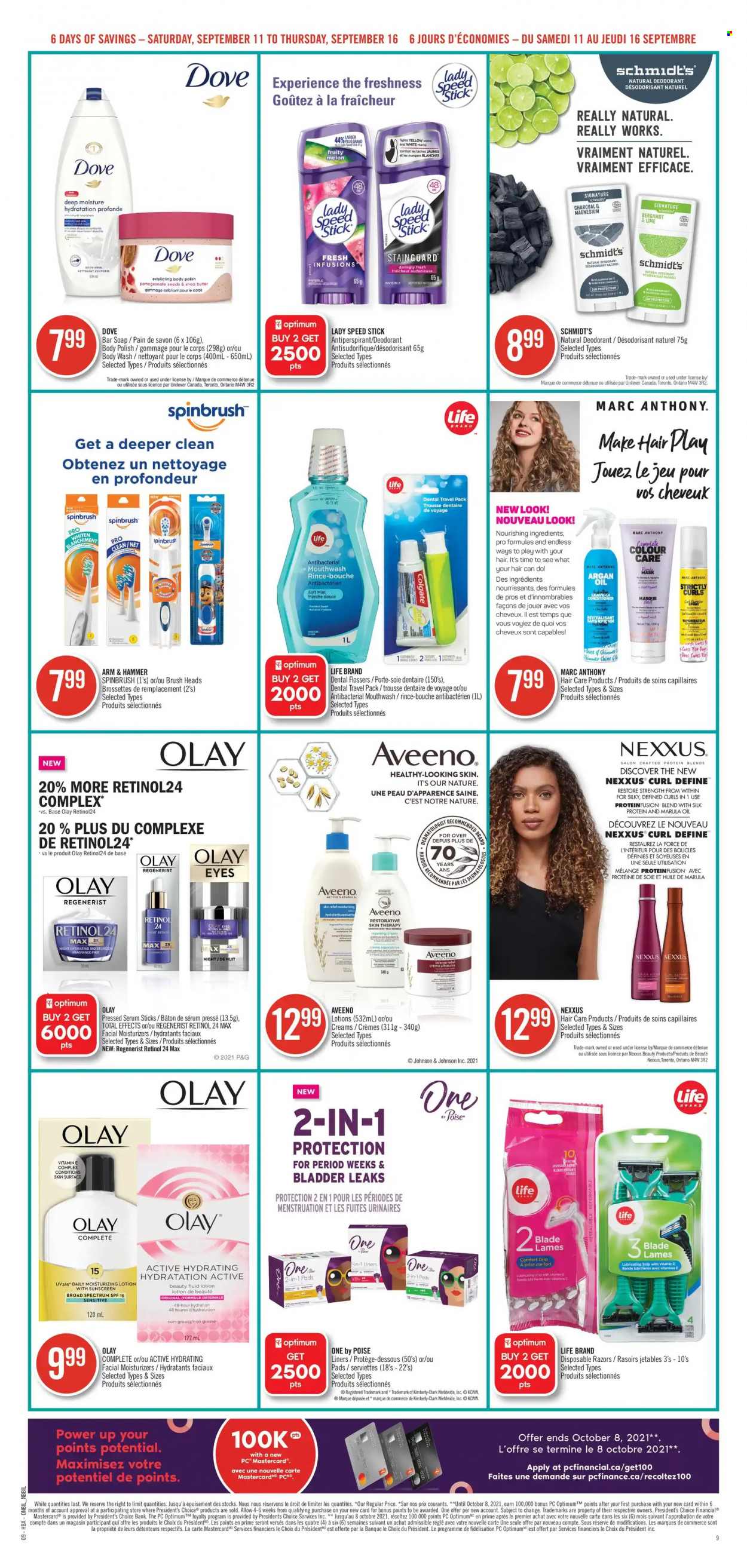 Shoppers Drug Mart flyer - September 11, 2021 - September 16, 2021. Page 11