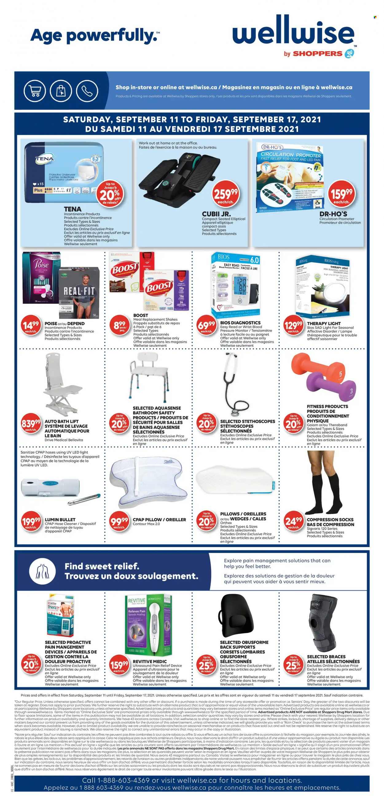 Shoppers Drug Mart flyer - September 11, 2021 - September 16, 2021. Page 15