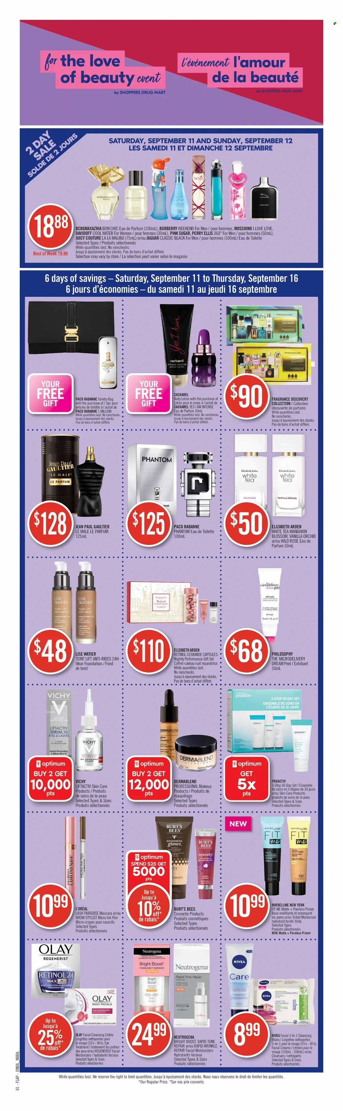 Shoppers Drug Mart flyer - September 11, 2021 - September 16, 2021. Page 18