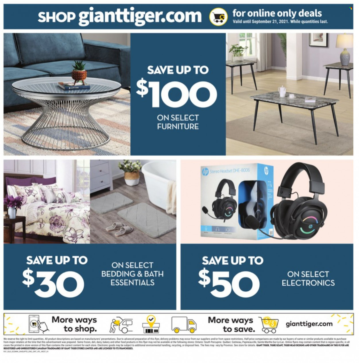 Giant Tiger flyer - September 15, 2021 - September 21, 2021. Page 5