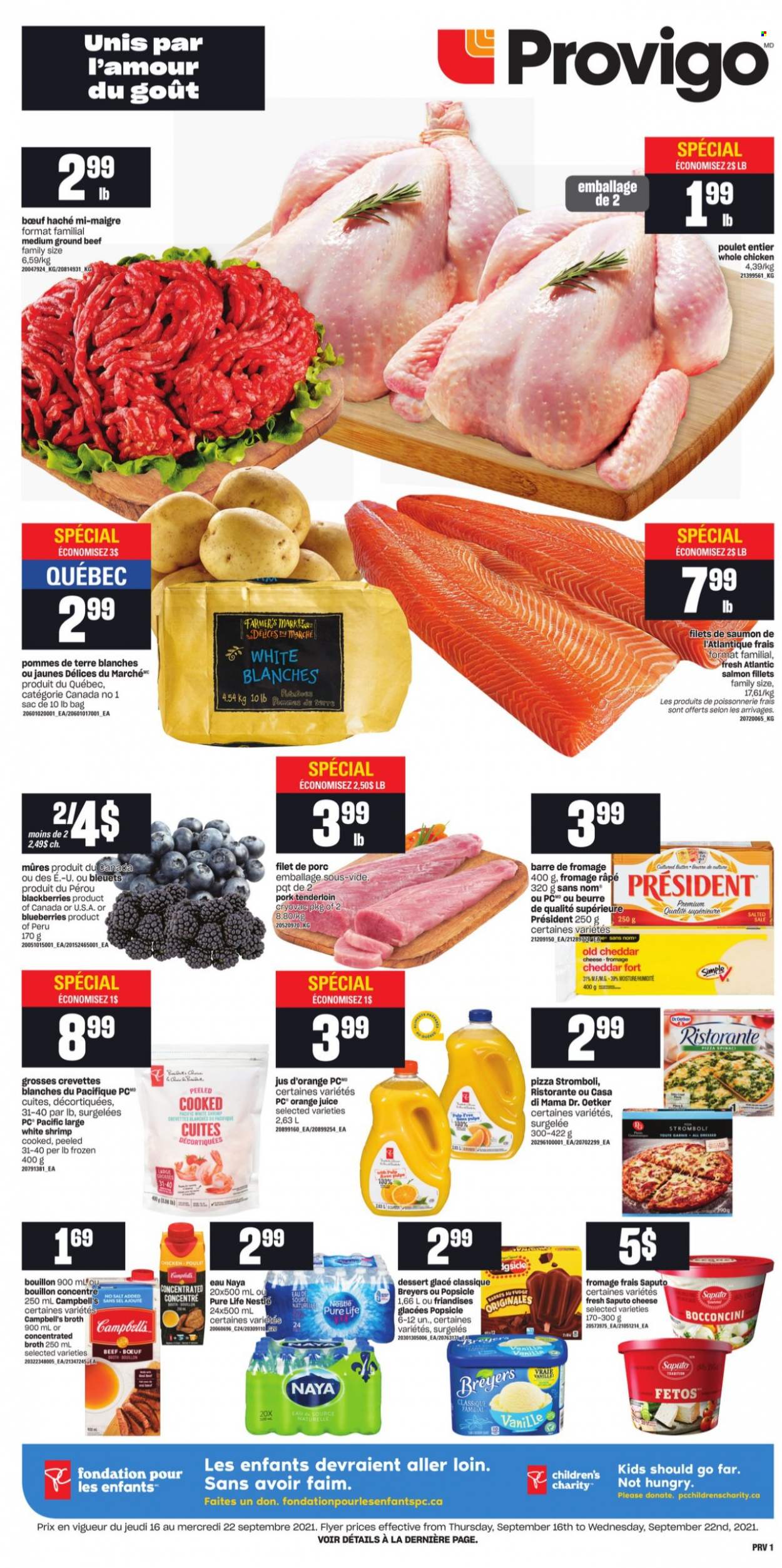 Provigo flyer - September 16, 2021 - September 22, 2021. Page 1