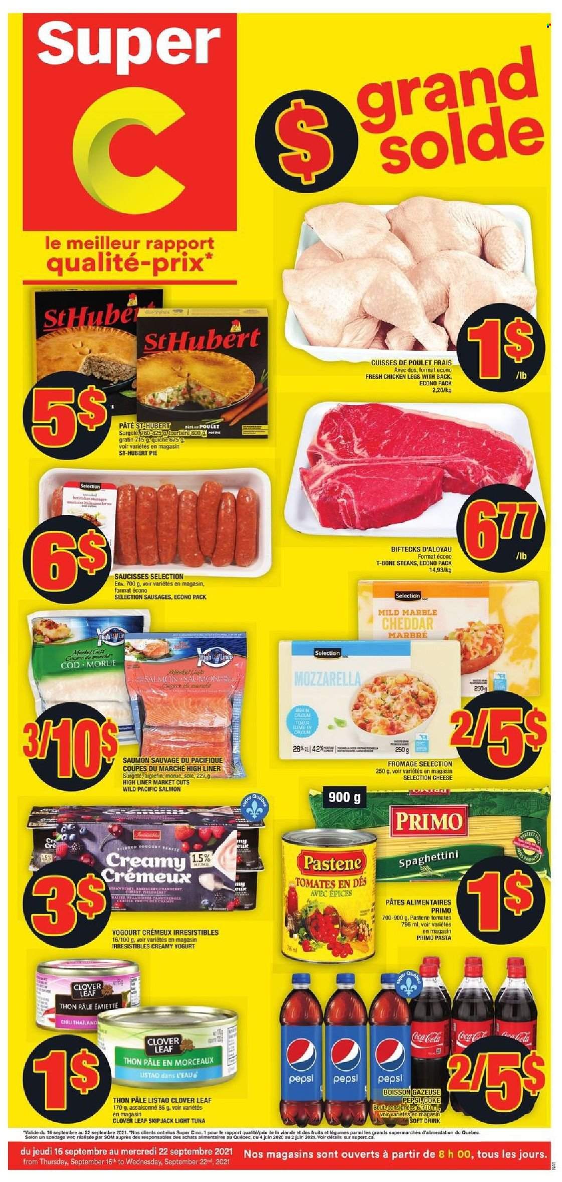 Super C flyer - September 16, 2021 - September 22, 2021. Page 1
