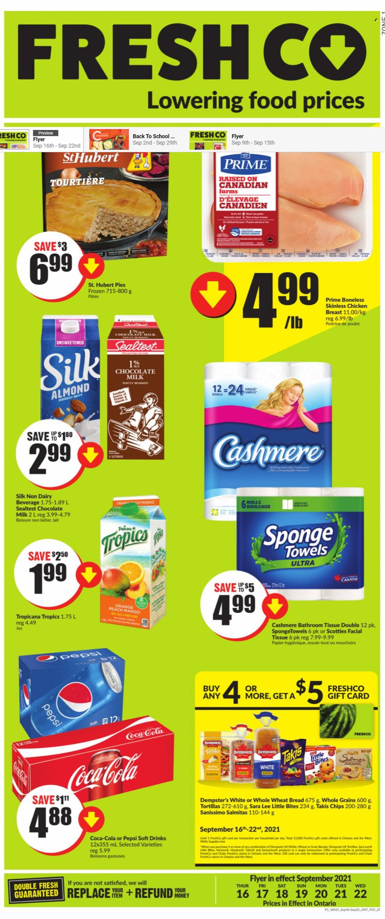 FreshCo. flyer - September 16, 2021 - September 22, 2021. Page 1