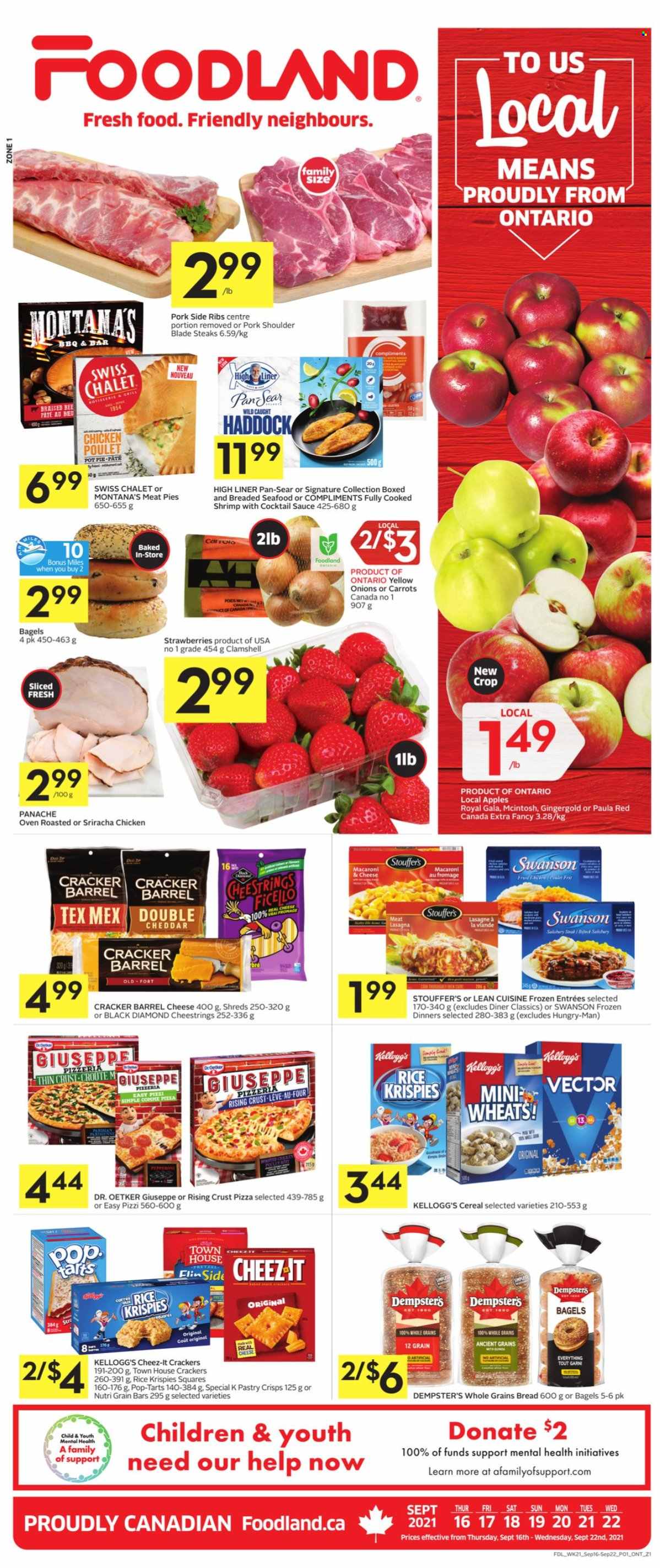 Foodland flyer - September 16, 2021 - September 22, 2021. Page 1