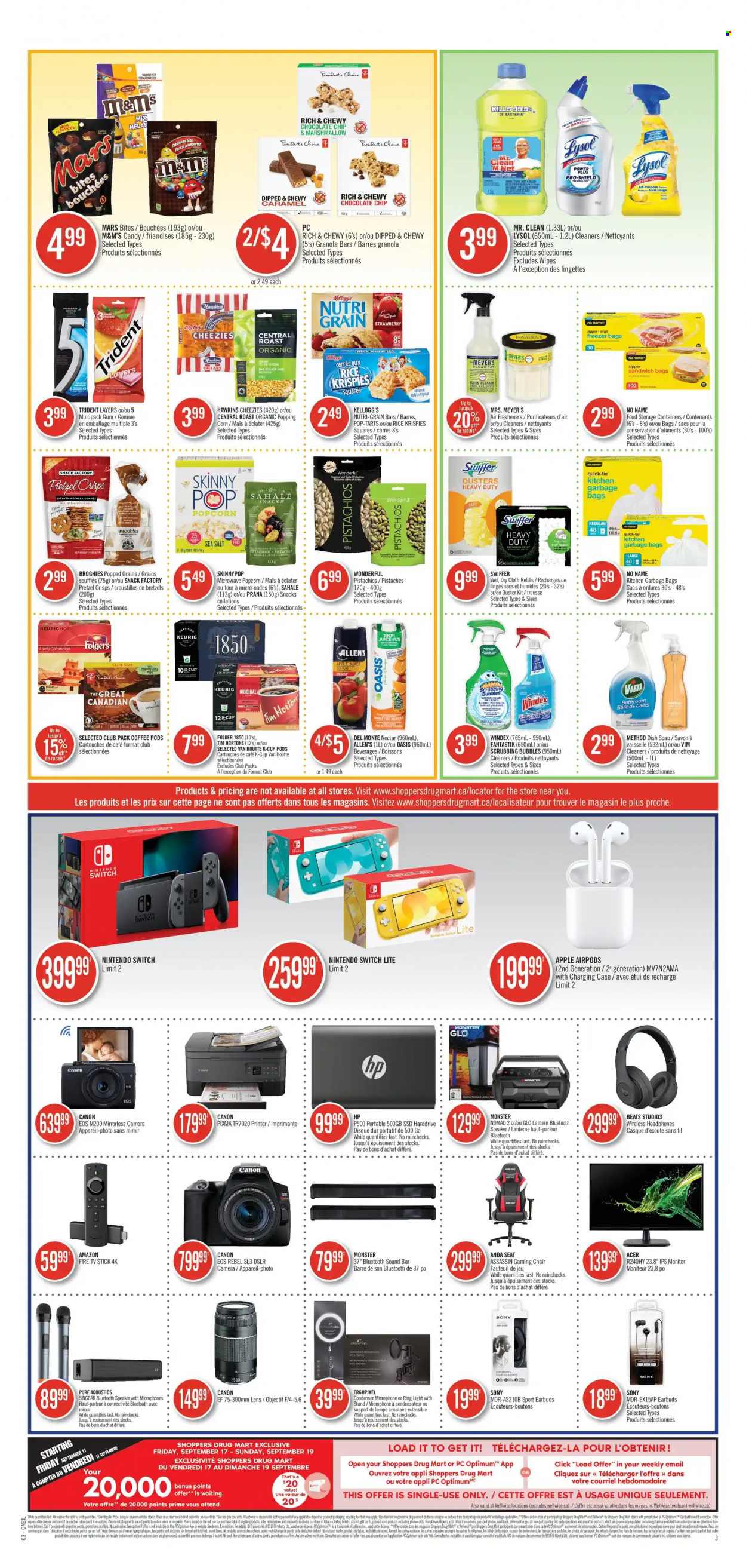 Shoppers Drug Mart flyer - September 18, 2021 - September 24, 2021. Page 3