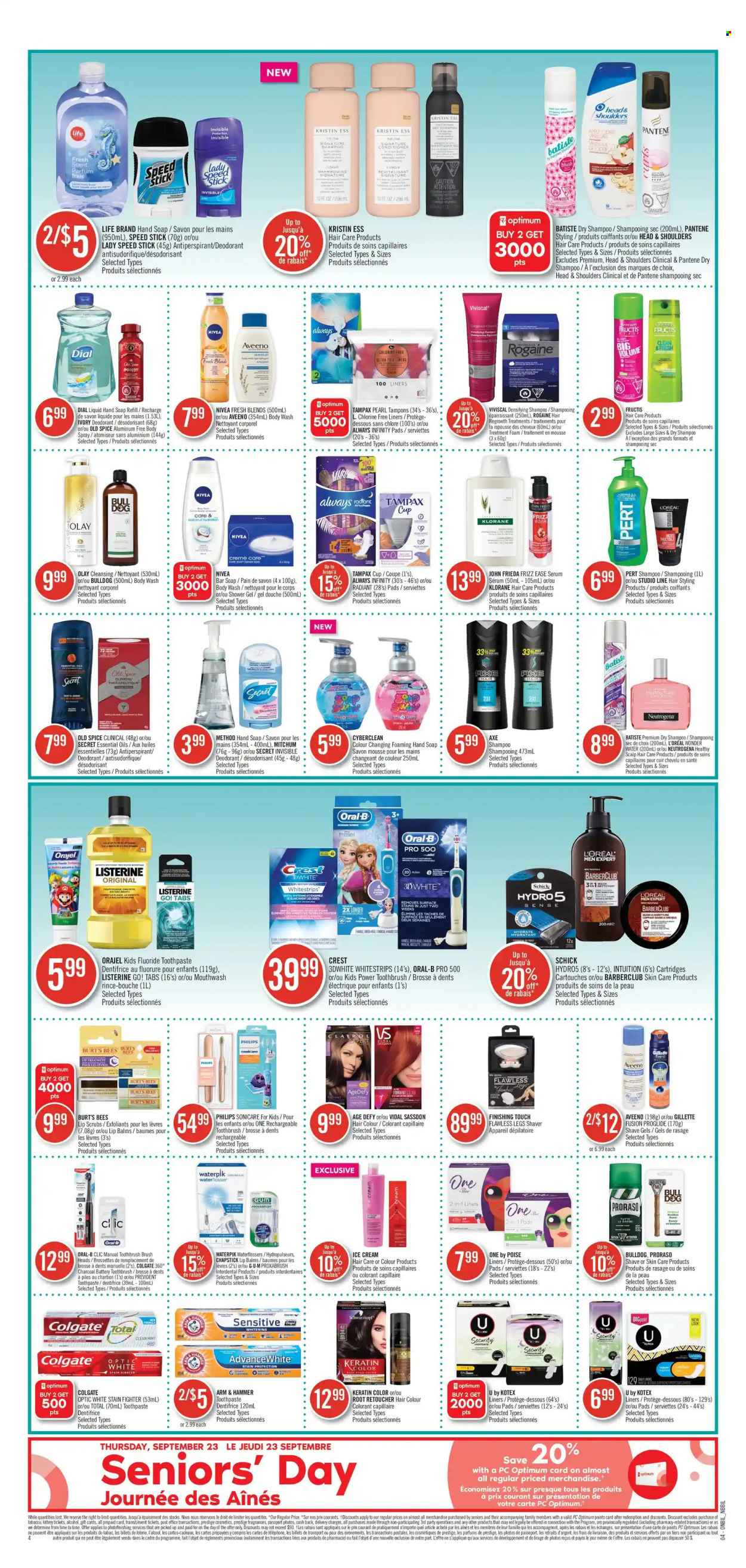 Shoppers Drug Mart flyer - September 18, 2021 - September 24, 2021. Page 4