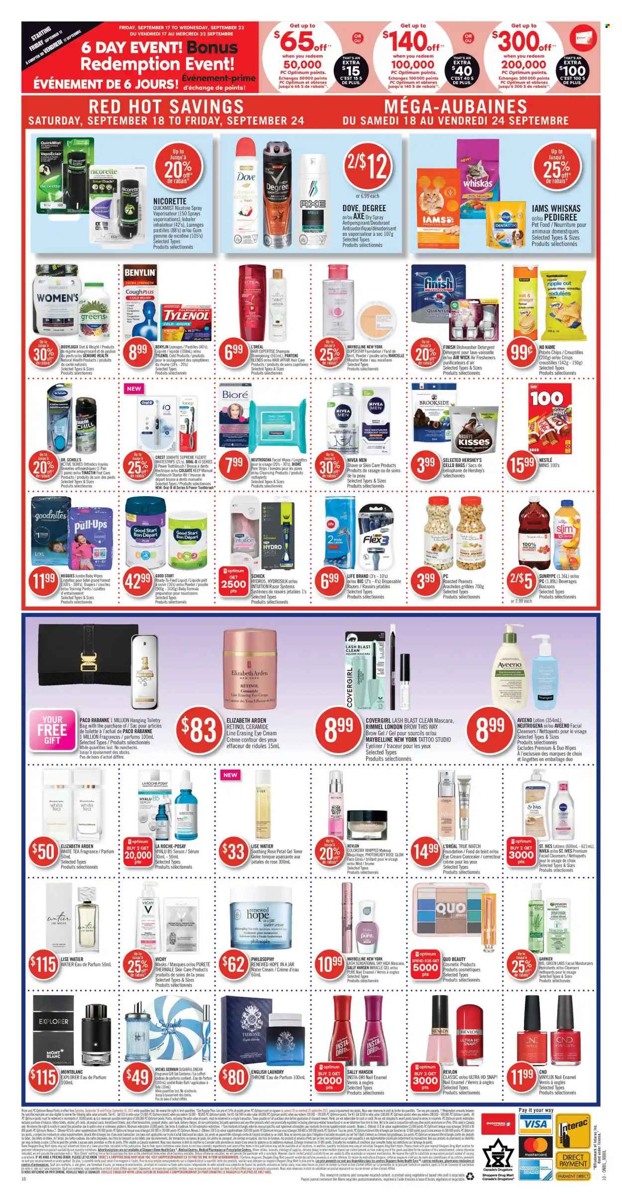 Shoppers Drug Mart flyer - September 18, 2021 - September 24, 2021. Page 14