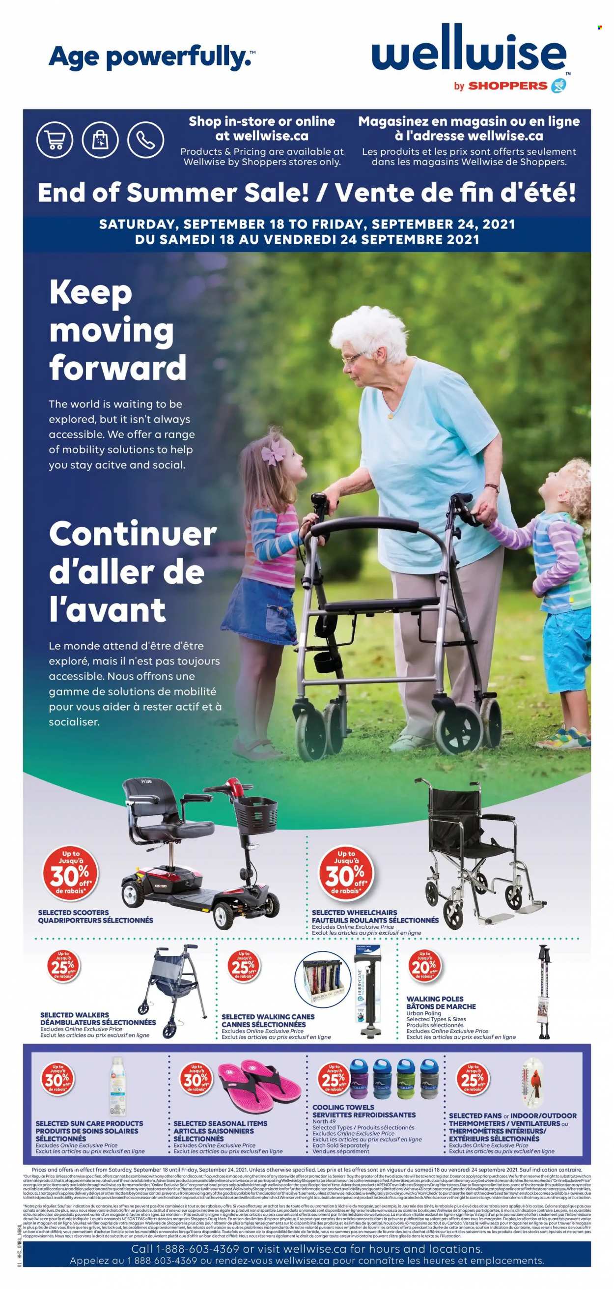 Shoppers Drug Mart flyer - September 18, 2021 - September 24, 2021. Page 15