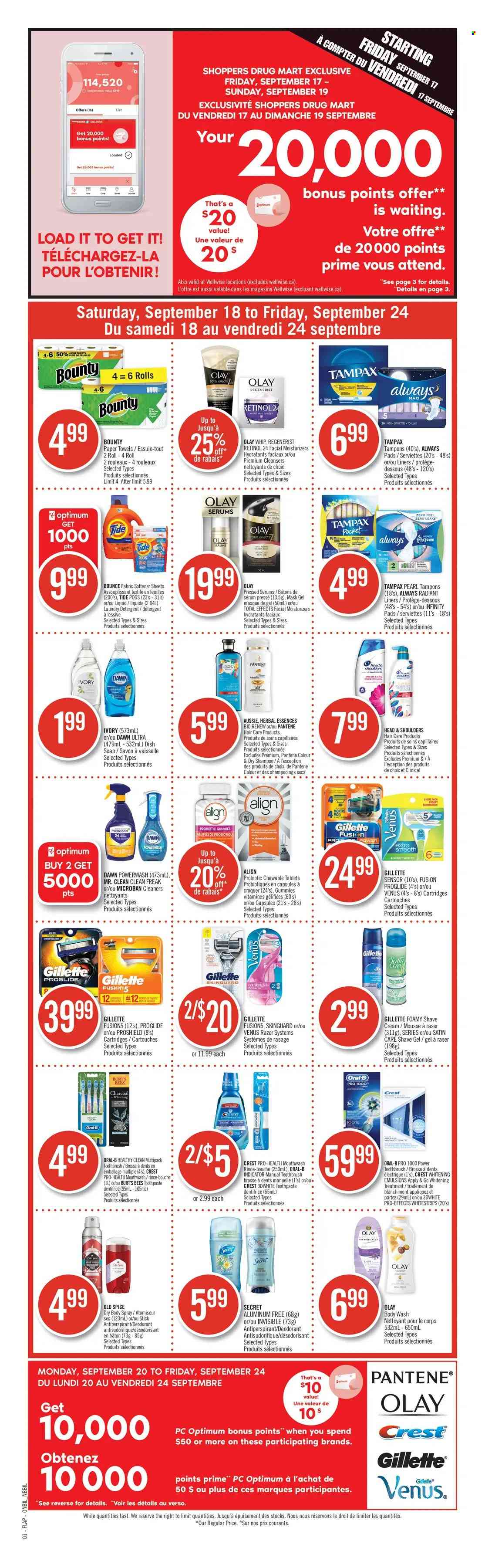 Shoppers Drug Mart flyer - September 18, 2021 - September 24, 2021. Page 18