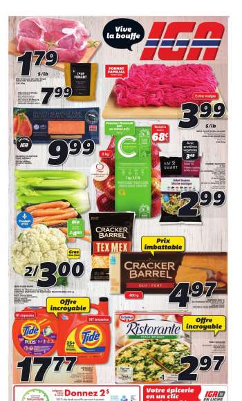 IGA Flyer - September 23, 2021 - September 29, 2021.